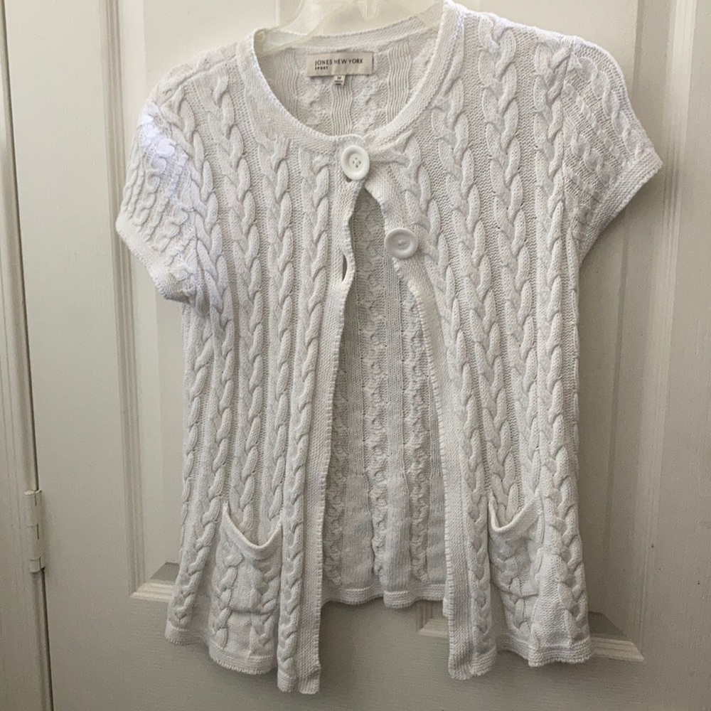 FINAL MARKDOWN Jones New York sport cardigan medium